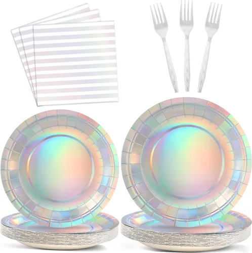 Miniatura 21 de 96 piezas de decoración de cumpleaños número 65 para hombres, platos y servilletas de papel para la mesa de pastel, suministros de mesa