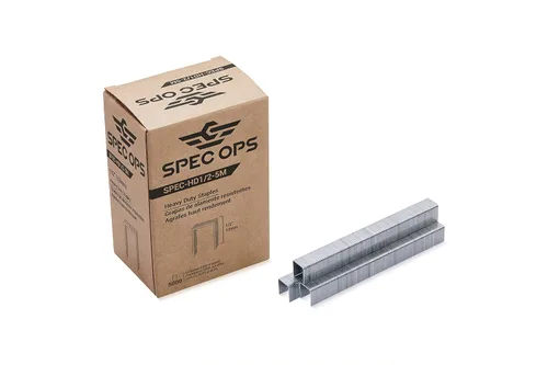 Miniatura 3 de Spec Ops Tools - Grapas resistentes para pistola de grapas y martillo, paquete de 5,000, grapas de 9/16 pulgadas