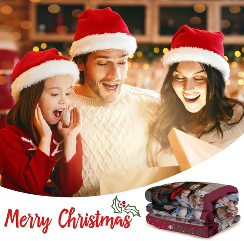 Miniatura 73 de Manta personalizada con foto/texto, manta con imagen personalizada, regalos de amor, regalos personalizados para parejas para novio, novia, esposa