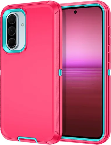Miniatura 36 de I-HONVA Funda para Samsung Galaxy A52 5G a prueba de golpes, a prueba de polvo y caídas, 3 capas de protección de cuerpo completo
