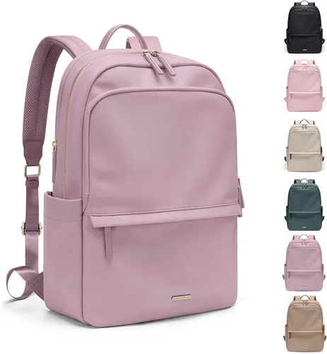 Miniatura 17 de GOLF SUPAGS Mochila para laptop para mujer, bolsa delgada para computadora, trabajo, viajes, universidad, mochila para portátil de 14 pulgadas