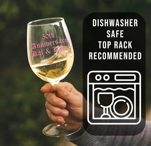 Miniatura 3 de Copa de vino personalizada impresa para el Día de la Madre de 16 onzas, regalos de cristal personalizados con nombre de mamá para mujeres, regalo