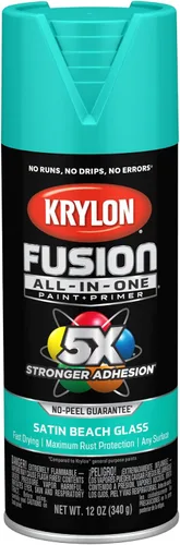 Miniatura 57 de Krylon Fusion - Pintura en aerosol adhesiva todo en uno para uso en interiores y exteriores, 12 onzas, aluminio Icy Grape