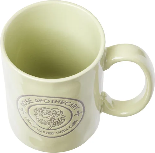 Miniatura 3 de Silver Buffalo Schitt's Creek Rose Apothecary - Taza de cerámica de cerámica resistente a la cera, 17 onzas