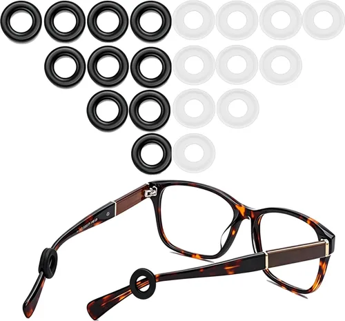 MOLDERP Agarre de Oreja para Gafas - Retenedor de Funda de Patilla de Anteojos, Retenedores de Gafas Antideslizantes de Comodidad Para Anteojos