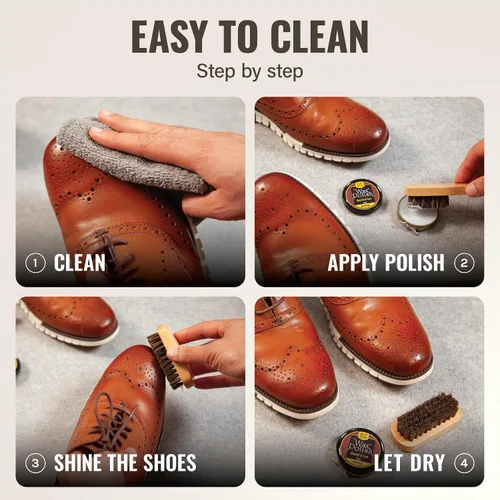 Miniatura 6 de Stone and Clark Original Shoe Polish & Care Kit - Leather Shoe Shine Kit for Men & Women