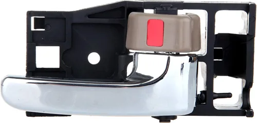 ECCPP Manija de puerta cromada interior interior de repuesto para Toyota Avalon Beige (lado del pasajero) 2000 2001 2002 2003 2004
