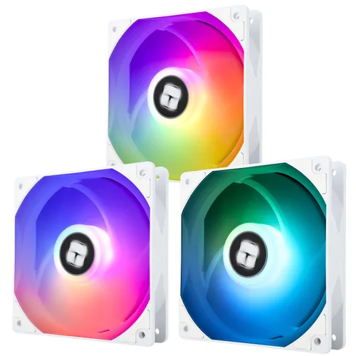 Miniatura 6 de Thermalright TL-C12C-S X3 Ventilador de CPU de 120mm ARGB para Caja, Ventilador de Enfriamiento Silencioso de 4 pines PWM con Rodamiento S-FDB