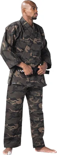 Miniatura 7 de Ronin Karate Uniform Men - Raro Heavy Weight Camouflage Karate Gi