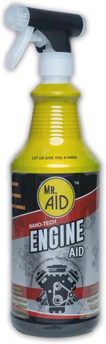Engine AID limpia eficazmente las bahías del motor del automóvil sin necesidad de agua, fórmula diseñada para eliminar la suciedad, aceites y grasa,