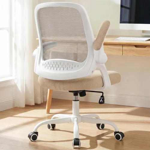 Miniatura 9 de NEO CHAIR Silla de oficina para videojuegos, silla ergonómica de malla con brazos abatibles, cómodo soporte lumbar, altura ajustable, ruedas Todo