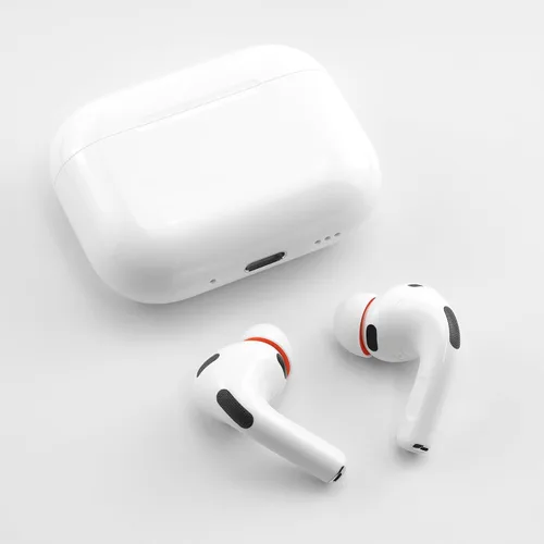 Miniatura 4 de Almohadillas de repuesto de espuma viscoelástica para AirPods Pro 3, protección de silicona, máxima comodidad, 3 pares (blanco, surtido S/M/L)