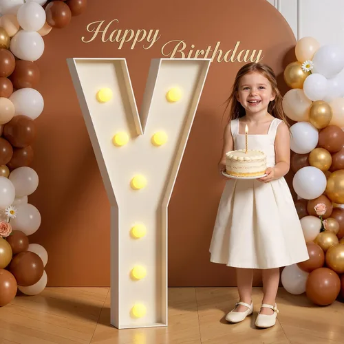 Miniatura 86 de Números de marquesina de 4 pies de alto, 4 pies de alto, números grandes iluminados 0 para 30, 40, 50, 60, decoración de fiesta de cumpleaños