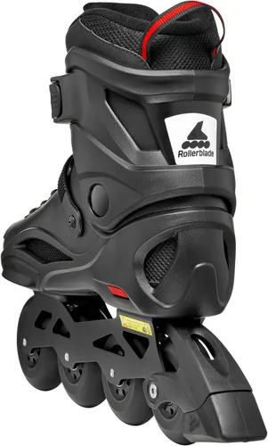 Miniatura 6 de Rollerblade RB 80 Patín urbano en línea para hombre, negro y rojo