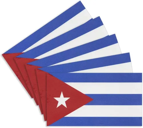 Miniatura 36 de CANTENDO 5 calcomanías adhesivas de la bandera de Italia, banderas italianas, calcomanías reflectantes de vinilo para automóvil, calcomanías