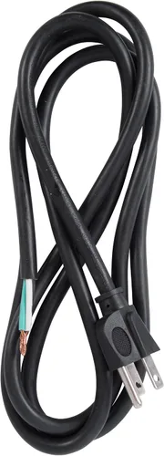 Bergen Industries Inc PS613163 Cable para Electrodomésticos y Herramientas Eléctricas de 3 Hilos, 1.83 m, 16 AWG, 13A/125V CA, 1625W