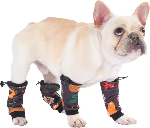 Miniatura 14 de PetWarm Juego de 4 fundas de recuperación para perros, funda para patas de perro, ideal para comodidad y apoyo durante la recuperación de mascotas