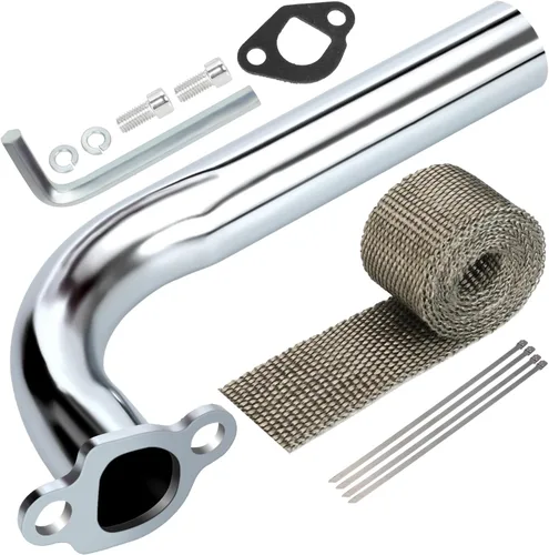 Miniatura 10 de YOXUFA Reemplazo del cabezal de tubo de escape de 212cc para Predator 212cc 196cc 224cc 6.5hp Coleman CT200U CT200U-EX BT200X KT196 Baja Warrior