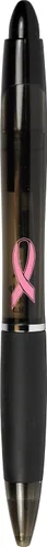 Miniatura 2 de Zebra Pen, Z-Grip MAX BCA - Bolígrafos retráctiles, tinta negra, punta media de 0.039 in, barril ancho con agarre cómodo, barril negro con cinta