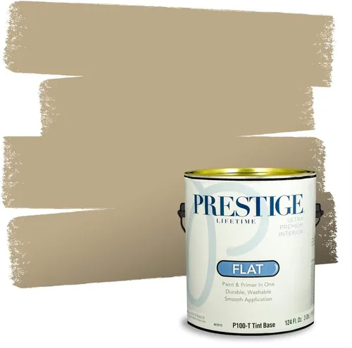 Miniatura 98 de PRESTIGE Paints Exterior Paint and Primer In One, 1-Gallon, Satin, Comparable Match of Benjamin Moore* Royal Linen* 931BM-PCM