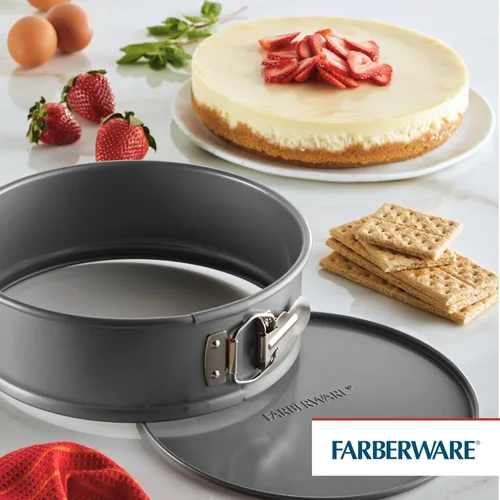 Miniatura 16 de Farberware - Charola de horno de 9 por 13 pulgadas, antiadherente, Round, 9, Plateado