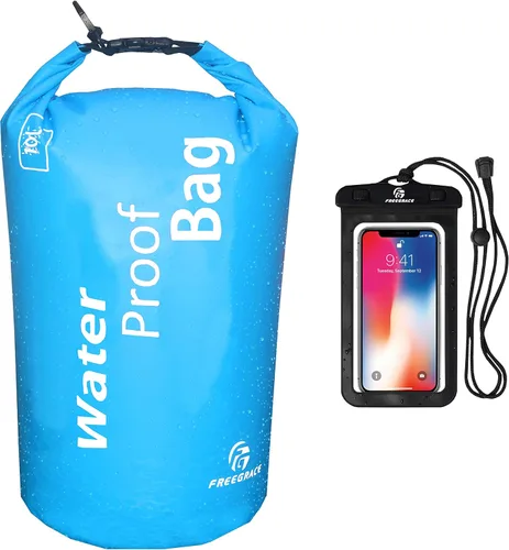 Bolsa impermeable Freegrace: bolsa impermeable ligera con sellos y funda impermeable, flota en el agua, mantiene el equipo seco para kayak, playa,