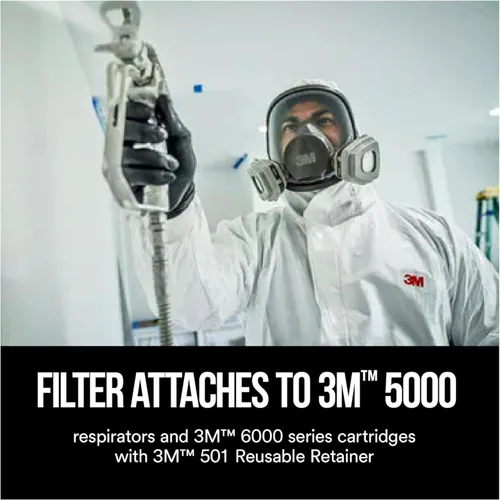 Miniatura 4 de 3M Filtro de partículas 5P71, P95, 5 pares de filtros
