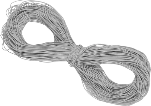 Miniatura 32 de PATIKIL Cuerda elástica elástica de 109 yardas (328.1 ft), cuerda elástica pesada de 0.059 in, albaricoque para manualidades, correas de gancho