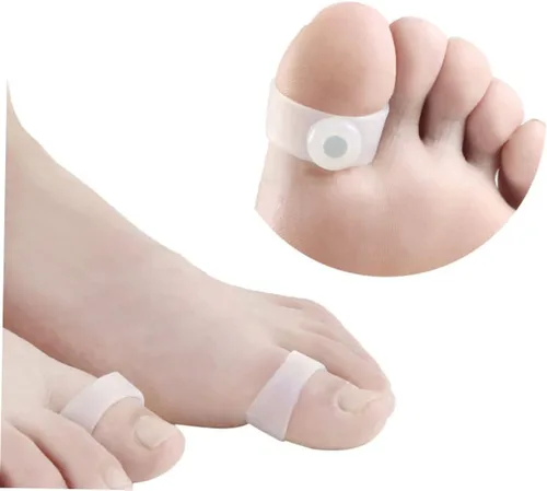 Miniatura 8 de 5 pares de anillos de dedo del pie cubiertas magnéticas de banda elástica cubierta de dedo del pie herramienta magnética Jansio anillo para dedos