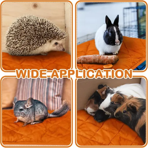 Miniatura 35 de Paquete de 4 Almohadillas Autocalentables para Gatos, Alfombrilla Autocalentable para Perros que Refleja el Calor Corporal, Almohadilla Térmica