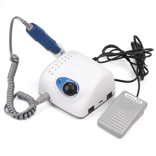 65W Fuerte 210 105L Uñas Taladros Manicura Pedicura Máquina Eléctrica Fuerte Lima de Uñas Pulido 35000RPM Uñas Arte Rectificado Dispositivo