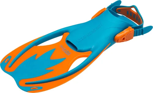 Miniatura 7 de Cressi Aletas Rocks, aletas cortas de talón abierto para niños con correas ajustables para snorkel y natación - Cressi: Calidad Desde 1946