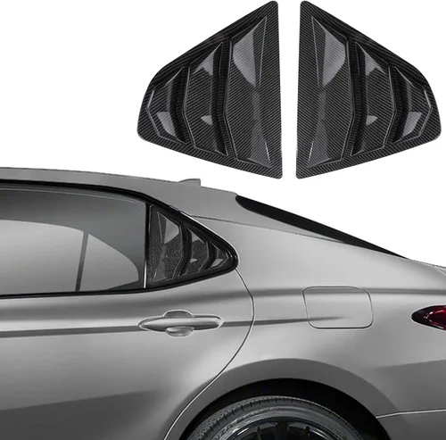 CKE Compatible con Toyota Camry 2024 2023 2022 2021 2020 2019 2018 Accesorios (No se ajusta a 2025+) Rejillas laterales traseras deportivas para