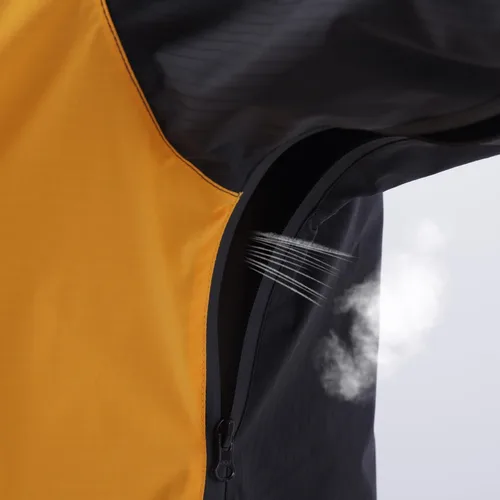 Miniatura 5 de YINGJIELIDE Chaqueta impermeable con capucha para hombre, abrigo de vela aislado a prueba de viento, sudadera con capucha Softshell cortavientos