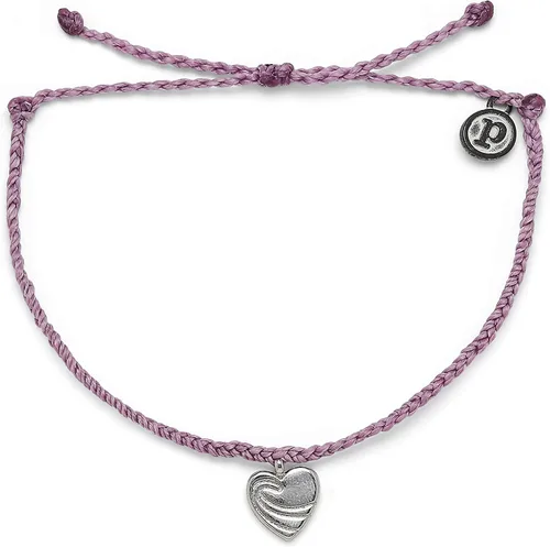 Pura Vida Pulsera de plata o oro rosa, 100 % impermeable, correa ajustable Abalorio de marca, no conocido