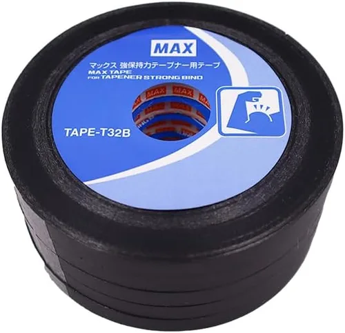 Miniatura 5 de Generic MAX HT-S45E - Kit de iniciación de herramienta de atado de plantas con cinta, grapas y cuchillas de repuesto, azul, HT-S45E-STARTER