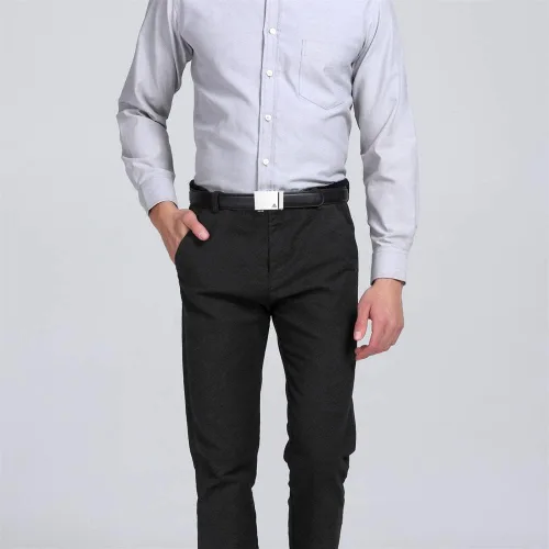 Miniatura 7 de Cinturón de trinquete para hombre cinturón ajustable de cuero genuino para hombre 1 38 pulgadas paquete de 2 cinturones deslizantes para vestido