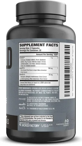 Miniatura 8 de Build-XT Muscle Builder - Suplemento diario de construcción muscular para crecimiento muscular y fuerza, con potentes ingredientes Peak02 y ElevATP