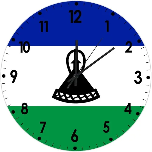 Miniatura 152 de Cheyan Reloj de pared con bandera de Canadá de 12 pulgadas, silencioso, sin tictac, de PVC, funciona con pilas, reloj redondo decorativo, regalo