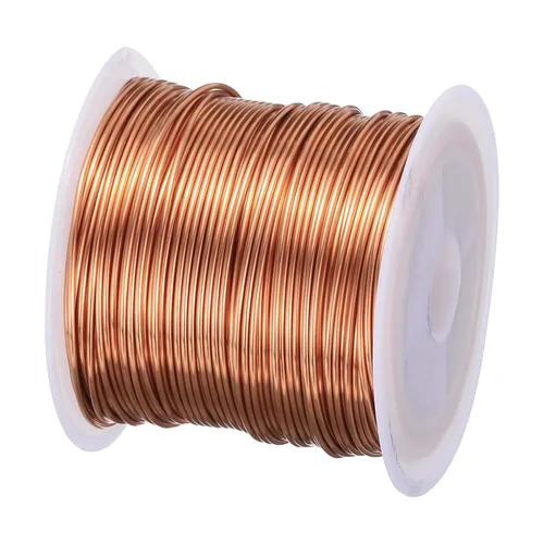 Miniatura 63 de MECCANIXITY - Alambre magnético de calibre 46 AWG - 0.04mm Hilo de cobre esmaltado - Bobina de alambre magnético de 14669 pies (4471m) - 50g Grado F