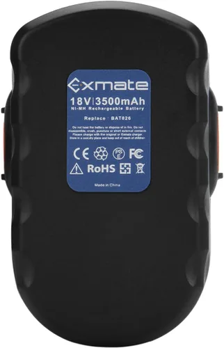 Miniatura 9 de Exmate Batería de 3500 mAh de 18 V compatible con Bosch BAT181 BAT025 BAT026 BAT160 BAT180 BAT189 PSR 18 VE-2 GSR VE-2 GSB 18 VE-2 2607335277 13618