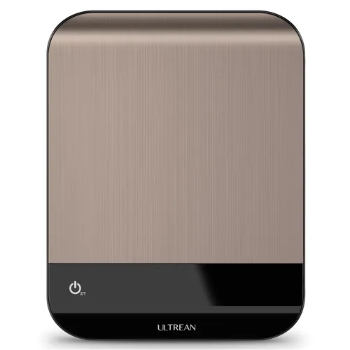 Ultrean Báscula de Alimentos, Báscula de Cocina Digital con Pantalla LED, Peso en Gramos y Onzas para Hornear y Cocinar, 6 Unidades con Función de