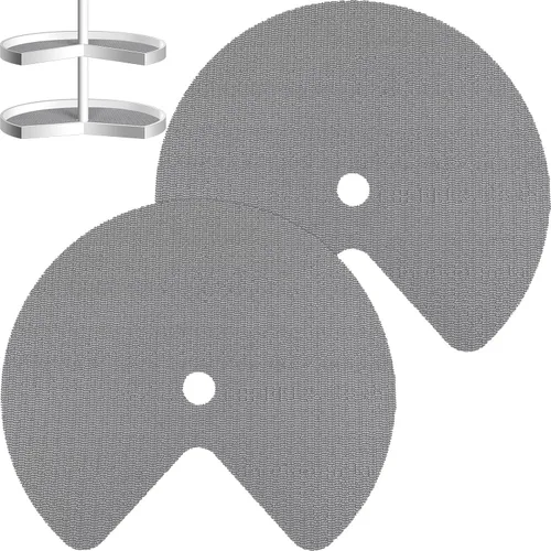 Miniatura 8 de Frienda Lazy Susan - 2 revestimientos para estantes, no adhesivos, antideslizantes para gabinetes de cocina, refrigerador, despensa, fregadero