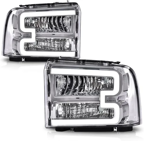 Miniatura 15 de GRAND ORANGE - Juego de faros delanteros, compatible con Ford F250 F350 F450 F550 1999-2004, para Ford Excursion 2000-2004, lado del conductor