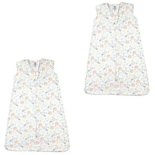 Miniatura 60 de Luvable Friends - Saco de dormir para bebé sin mangas, diseño unisex, Saco de dormir de algodón sin mangas, saco de dormir, manta, 18-24 meses