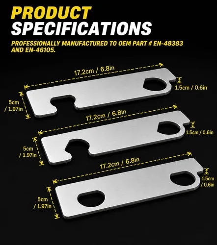 Miniatura 7 de 3 unids EN 48383 Herramienta de retención del árbol de levas EN 46105 compatible con GM Cadillac Buick Saturn Pontiac Chevrolet 2.8L 3.0L 3.6L V6