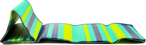 Miniatura 5 de Camco Práctico tapete con correa, perfecto para picnics, playas, caravanas y excursiones, azul/verde, 60 x 78 pulgadas (42806)