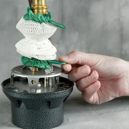 Miniatura 7 de Coleman NorthStar - Linterna de gas de 1500 lúmenes con encendido sin fósforos, linterna de propano plegable con mantos y globo para campamento
