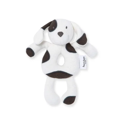 Miniatura 8 de Burt's Bees Baby Sonajero Unisex para Bebé, Peluche Sensorial de Animales de Guardería Hecho con Carcasa de Algodón 100% Orgánico y Relleno de Bunny