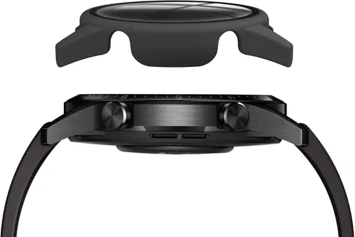 Miniatura 7 de Protector de pantalla de reloj compatible con Huawei GT2 de 1.63 pulgadas, ultra delgado, HD, vidrio templado, protección general, cubierta dura